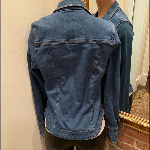 FREE PEOPLE | jean jacket (stretch) | L - Picture 11 of 13